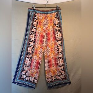 Anthropologie Ranna Gill Wide Leg Flowy Pants Size 4